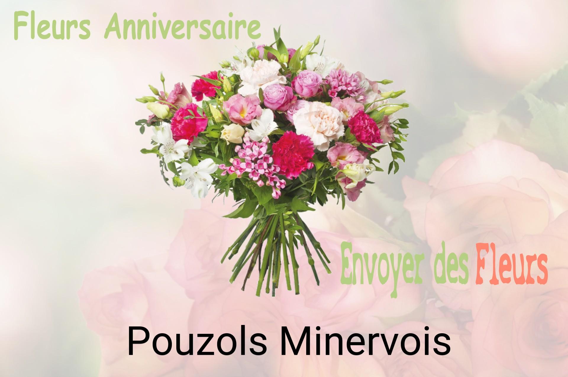 Bouquet de fleurs d’anniversaire livré à Pouzols-Minervois